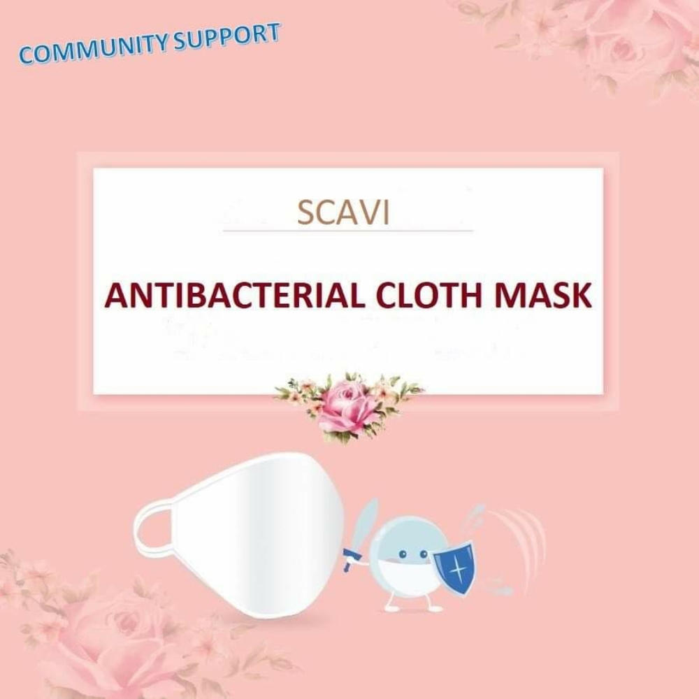 Set of 5 Antibacterial Cotton Masks - Picture 9 of 11